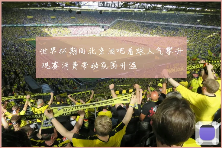 世界杯期间北京酒吧看球人气攀升 观赛消费带动氛围升温